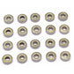 20 Pack Carbon Steel Bearings for 3D Printers Skates Bikes