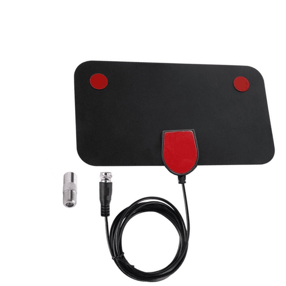 2Pcs 1080P Digital TV Antenna 50 Miles Range Signal Booster Amplifier