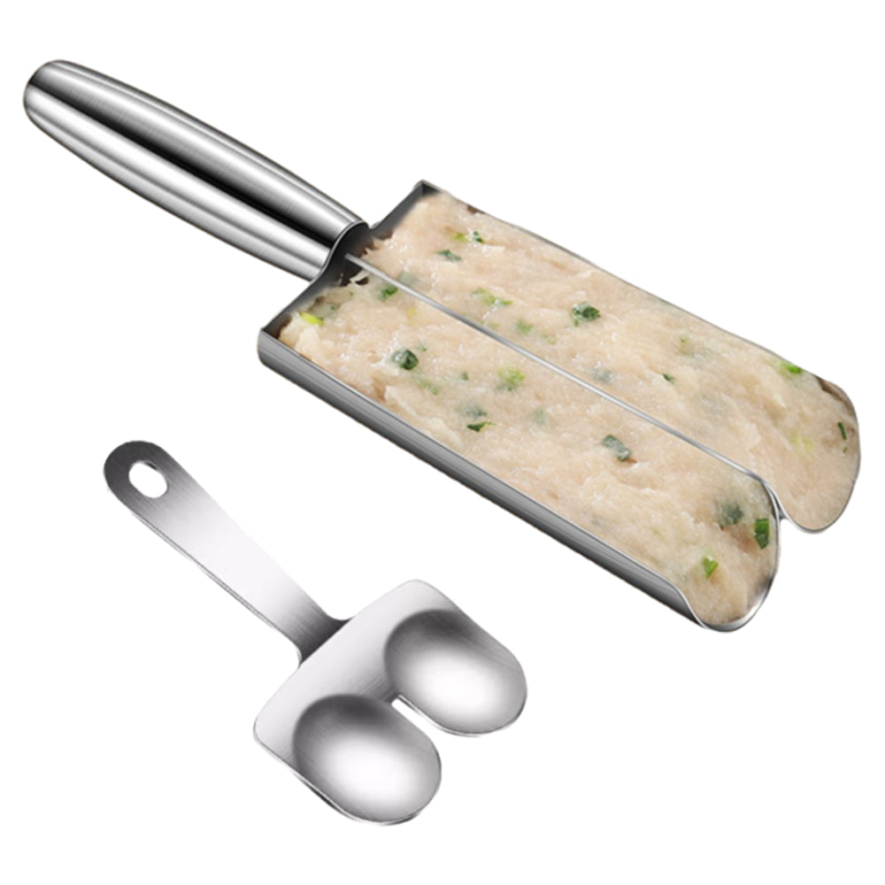 304 Stainless Steel Handheld Meatball Maker with Scoop