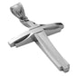 Crucifix Pendant Necklace Titanium Steel Unisex Chain