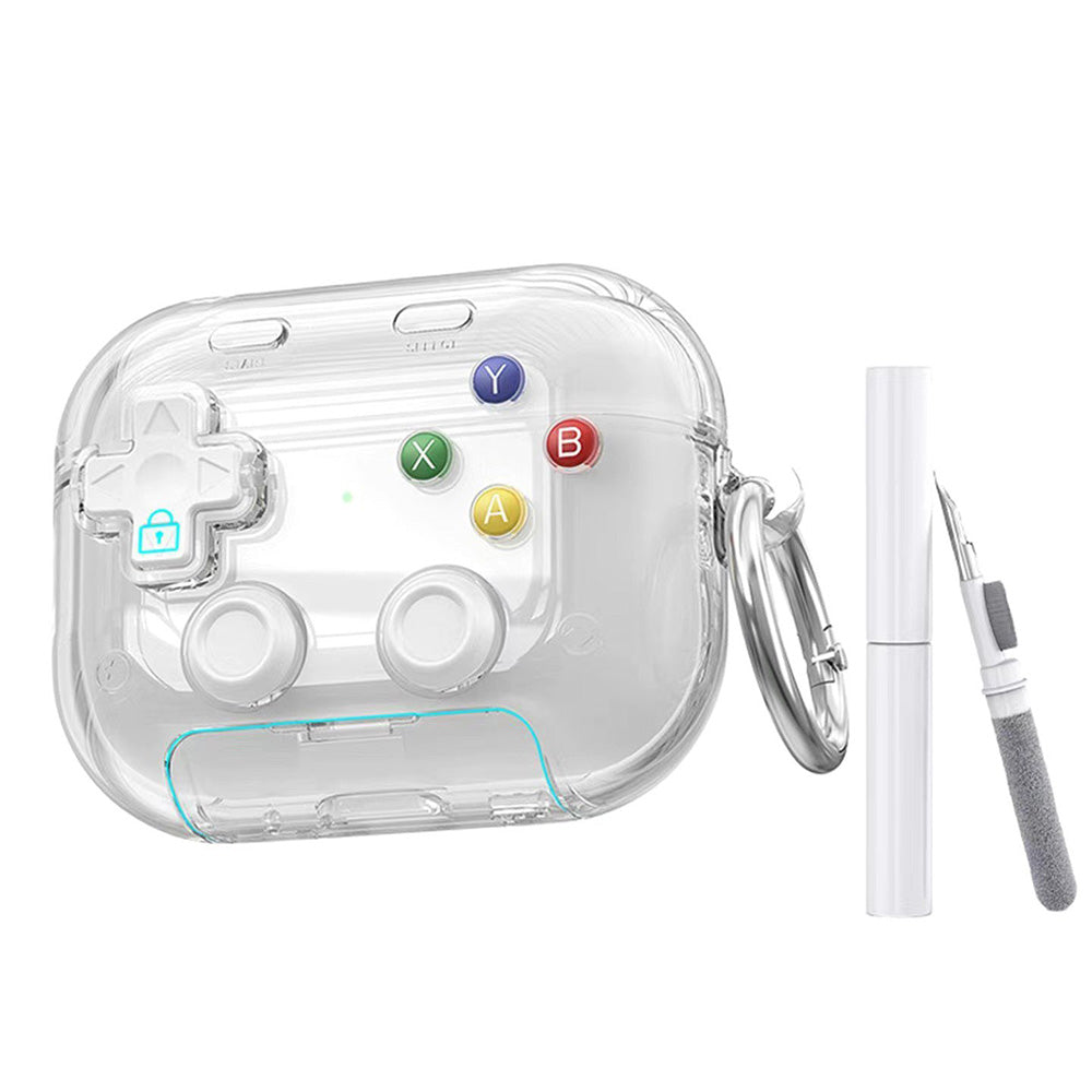 Case Cover with Lock Button and Phone Stand Protective Case for AirPods 4