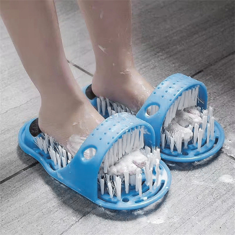 Exfoliating Shower Slippers Foot Scrub Massage Sandals