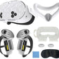 7-Piece Silicone Protective Case Set for Meta Quest 3S VR Headset Accessories