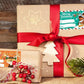 240PCS Christmas Gift Tags Cartoon Christmas Decorations For Wrapping Paper