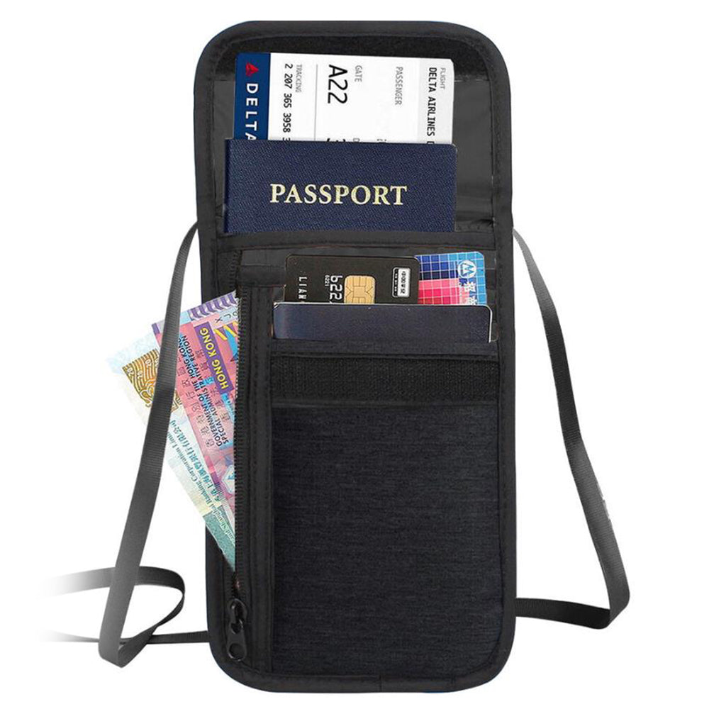 RFID-Blocking Travel Anti-Theft Security Crossbody Bag
