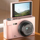 5K Digital Camera 18X Zoom Flip Screen Point and Shoot Camera with 64GB Memory Card