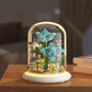 Light-Up Flower Building Blocks Kits with Dust Cover