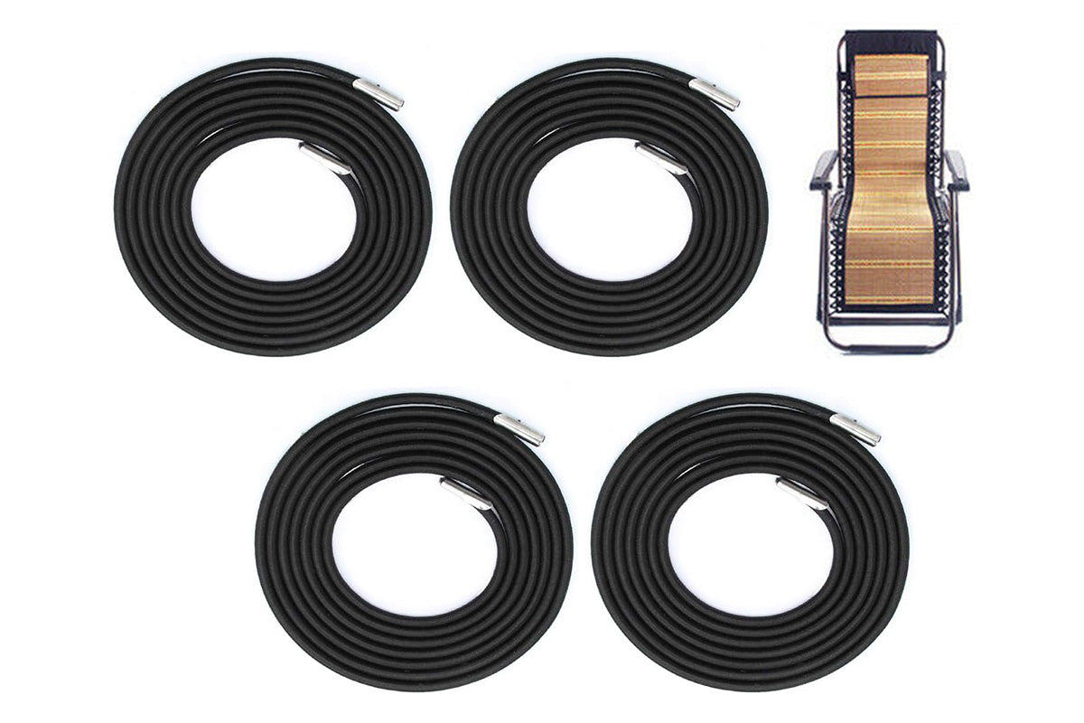 Heavy Duty Bungee Cord Set Replacement Elastic Ropes for Lounge Chairs Folding Beds