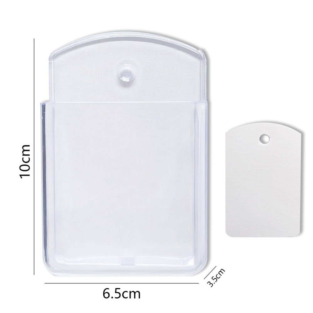 Two Piece Wall Mounted Remote Holder Set