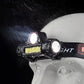 Dual Light Source Headlamp COB Camping Headlight with Rechargeable Battery