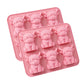 2 Pack 6 Cavity Silicone Highland Cow Ice Cube Molds