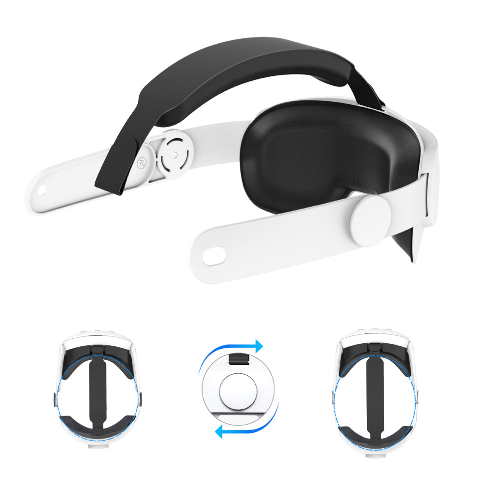 Adjustable VR Head Strap Replacement Accessories Compatible with Meta Quest 3