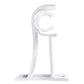 2 Pack Thickened Aluminum Alloy Curtain Rod Brackets for 28 to 32mm Rods