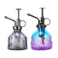 2Pcs Glass Plant Mister Spray Bottle for Indoor Outdoor House Plant-Grey+Purple