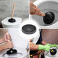 2Pcs Universal Toilet Plunger Holder Drying Pad