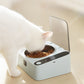 Rechargeable Automatic Stainless Steel Cat Food Bowl with Sensing Lid