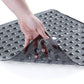 Large Non Slip Shower Mat with Drain Holes Square Shower Mat