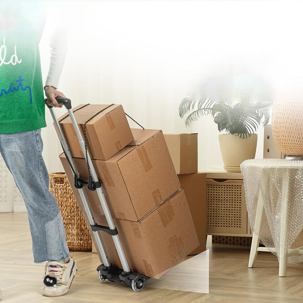 Small Foldable Hand Truck with 2 Wheels