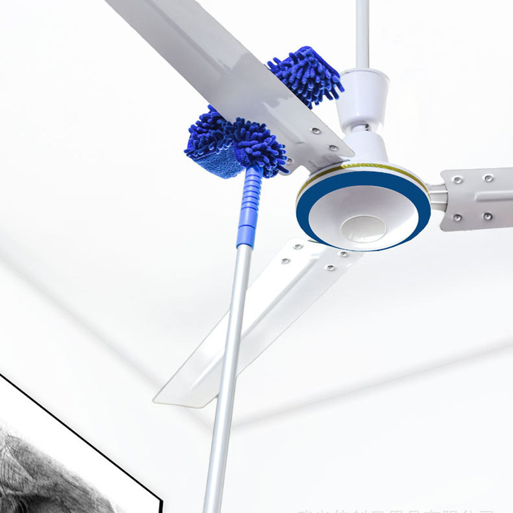Cleaning Brush Flexible Detachable Handle Dust Cleaner Ceiling Fan Duster