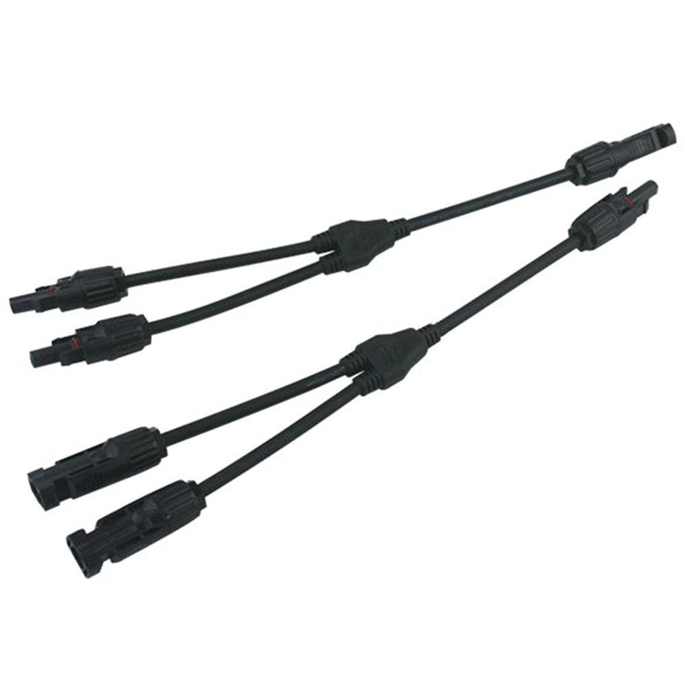 Solar Y Connector for Cable Plug Inline Solar PV Panel