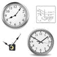 Replacement Quartz Clock Movement Mechanism Motor Metal Hands Fittings