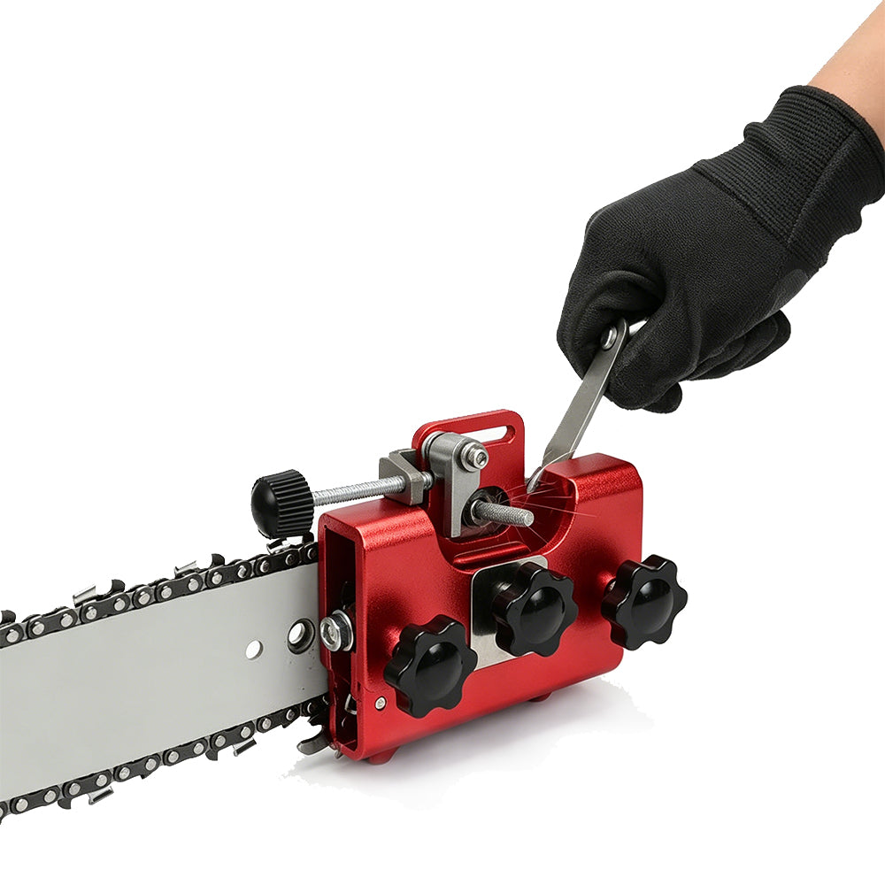 Manual Saw Chain Sharpener Portable Chain Saw Sharpening Tool Kit