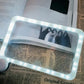 5X Magnification Folding Handheld Reading Rectangle Magnifier with Light