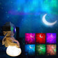 Bluetooth Music Astronaut Galaxy Projector Star Night Light Nebula Projector