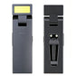 2Pcs Rechargeable COB Work Lights with Magnetic Base Clip Rotatable Flashlight Emergency Lamps
