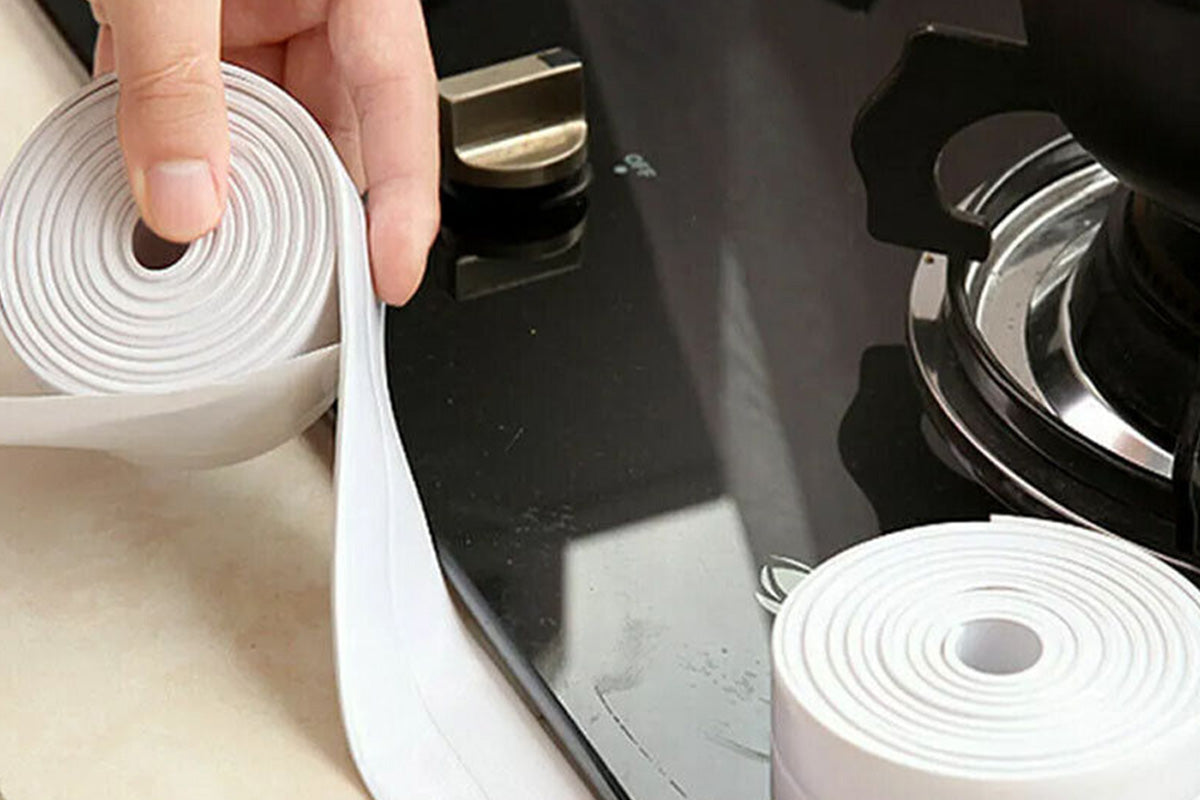 2 Pack Self Adhesive Caulk Tape Strip