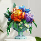 622pcs DIY Flower Bouquet Building Blocks Artificial Floral Arrangement Bricks Toy Compatible with LEGO