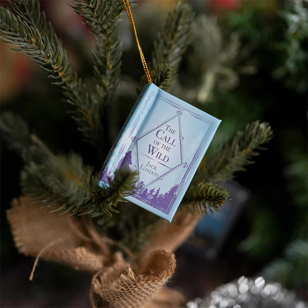 Mini Book Advent Calendar with 25 Book Ornaments for Christmas Countdown Holiday Decorations