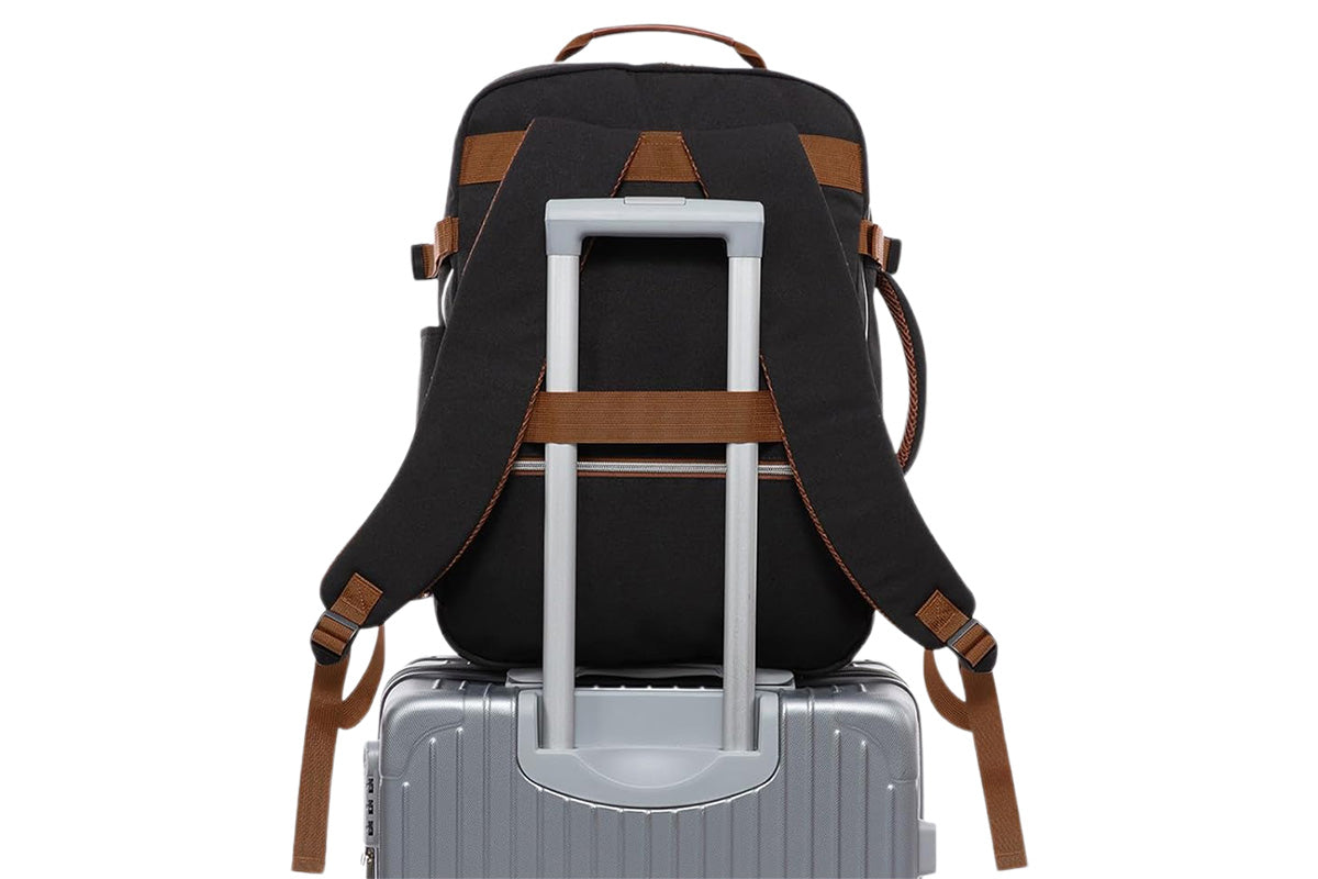 4-Piece Travel Backpack Set Weekender Essentials Backpack for Airplane Travel