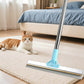 Metal Pet Hair Remover 3 in 1 Carpet Rake with Long Handle for Dog Cat Fur