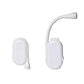 2Pcs LED Rechargeable Reading Light Mini Clip Book Light