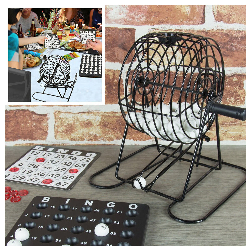 Metal Bingo Game Machine with Bingo Cards