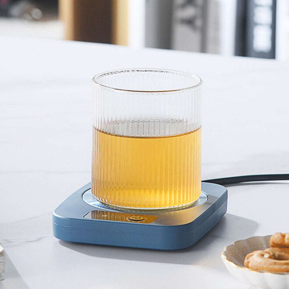 2Pcs Electric USB Plug Coffee Mug Thermostatic Warmer
