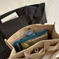 Large Canvas Tote Bag For Women With Compartments Crossbody Bag Purse Bag With Pockets