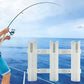 3 Tube Fishing Rod Holder Bracket Mounted Fishing Rack For Boats Garage Cooler