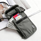 RFID Shielding Neck Passport Card Wallet Travel Storage Pouch