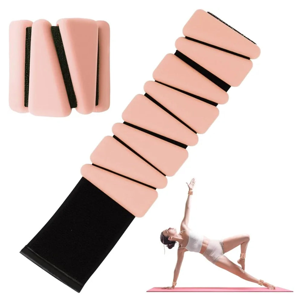 2Pcs Adjustable Wearable Ankle Weight Set