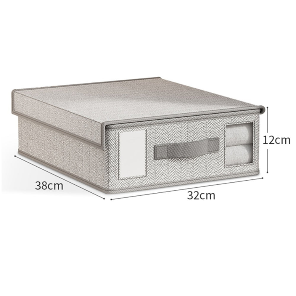 Foldable Bed Sheet Storage Bins with Handle