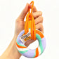 Silicone Grip Strength Ring Hand Exerciser Stress Relief Keychain