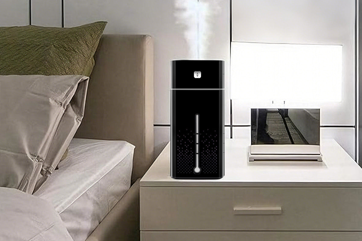 Air Humidifier Cool Mist with LED Light for Bedroom Office Desktop Home 1L