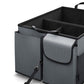 Foldable Car Trunk Organizer with Handles and 3 Compartments