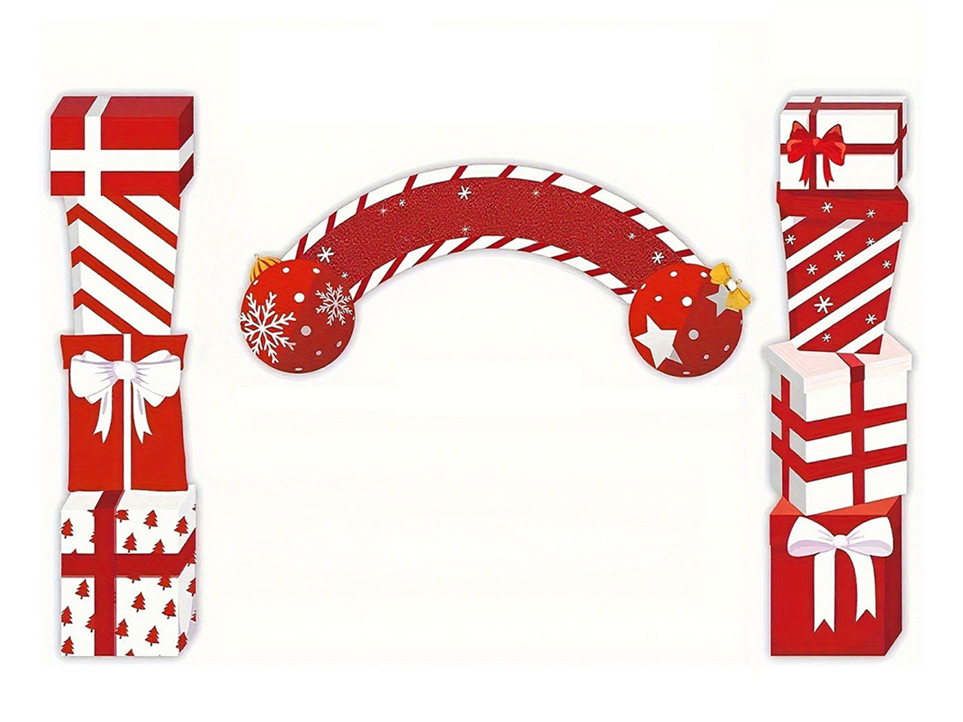 Christmas Decorations Merry Christmas Hanging Banner Porch Sign Xmas Banner Christmas Door Cover