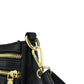 Genuine Leather Crossbody Shoulder Bag Multi-Compartment Water-resistant Handbag