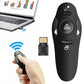 Wireless PowerPoint Presenter Mouse Clicker Laser Pointer