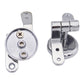 1 Pair Universal Toilet Seat Hinges Set Toilet Lid Hinge Replacement Fittings