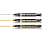 3 Colors Chrome Plating Paint Marker Pens Set